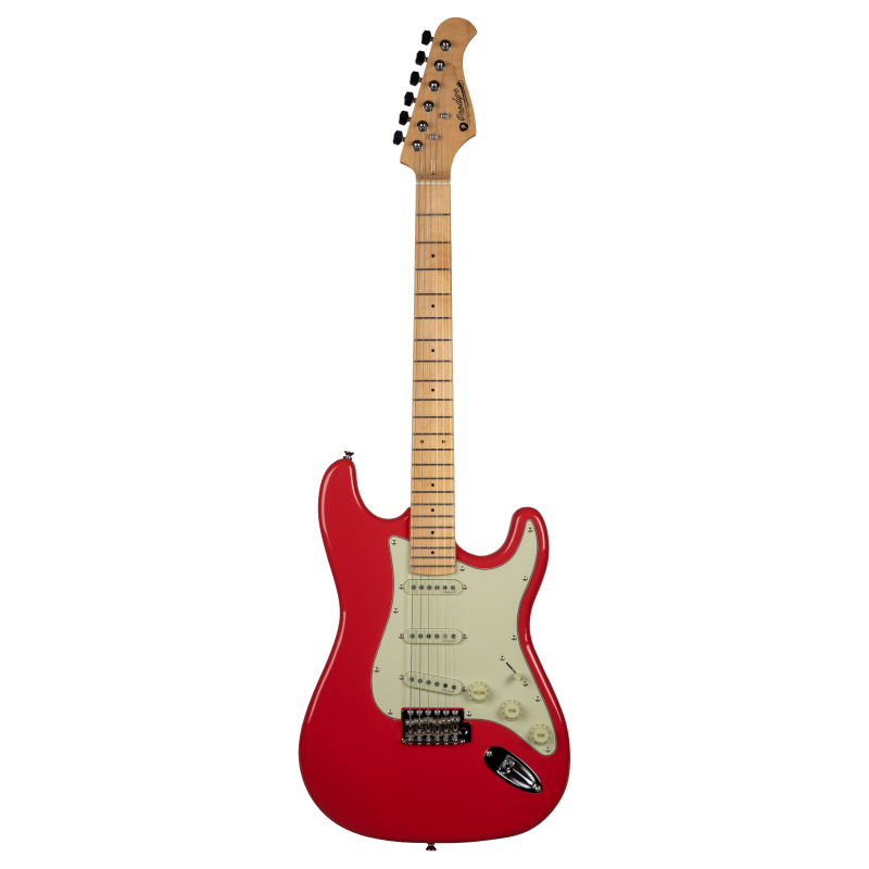 Prodipe ST80 MA Fiesta Red electric guitar